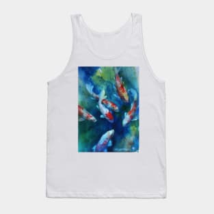 Descending Koi Tank Top